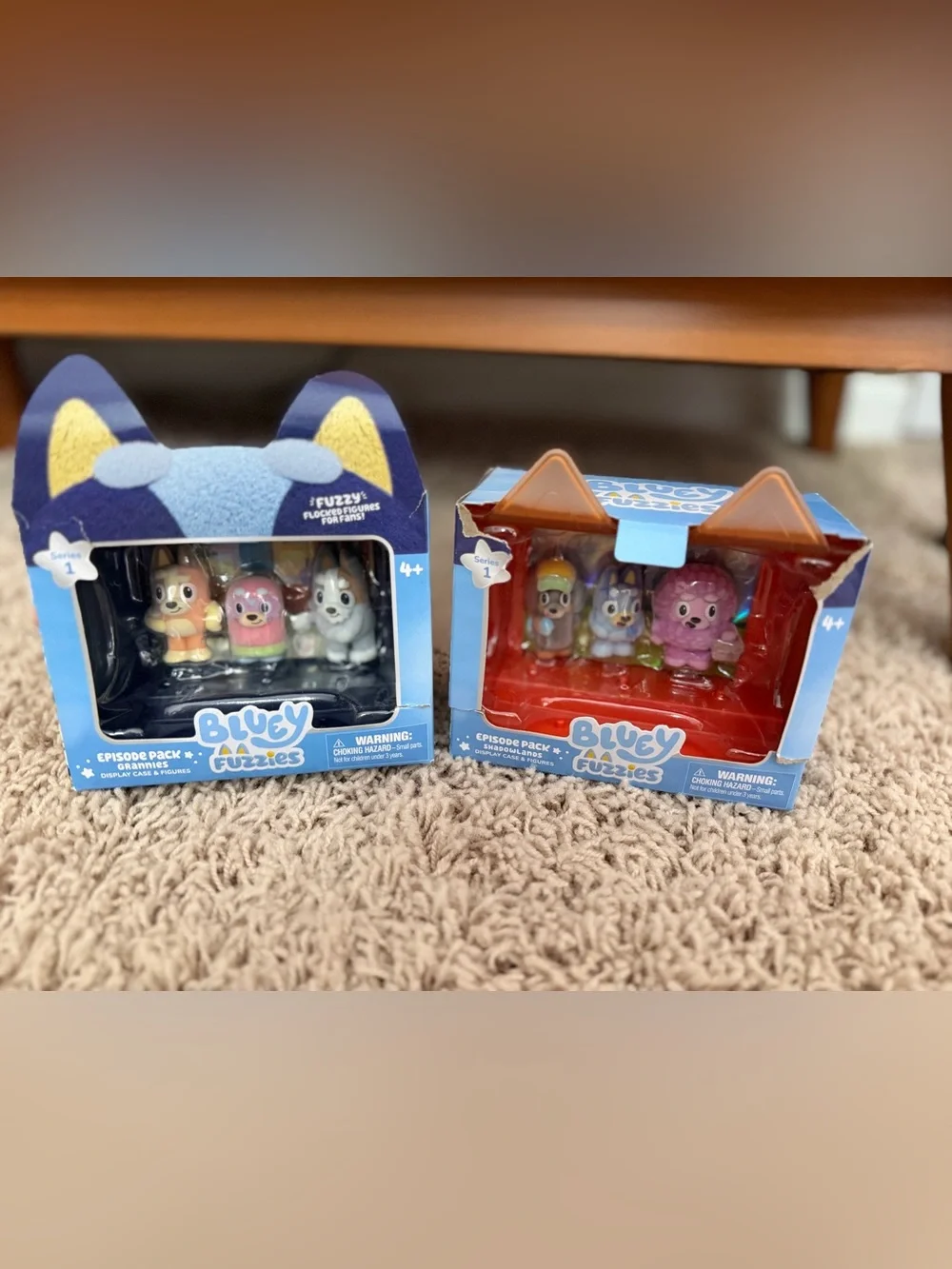 Bluey Fuzzies Collectible Figure Packs